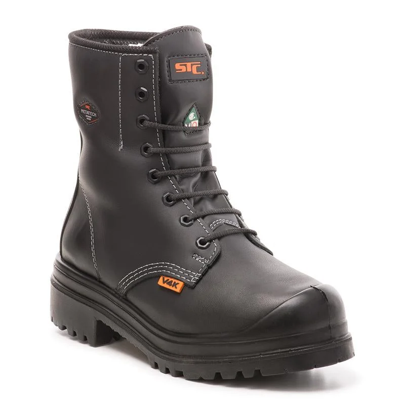 Men's work & safety boots with a chemical - resistant rubber soleMetpro 8" steel toe waterproof leather work boots 22002