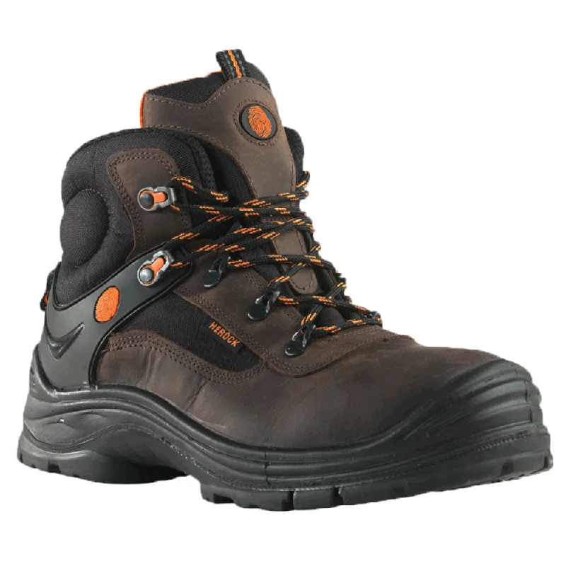 Men's slip - resistant work & safety boots for oily surfacesHerock Magnus Composite Toe Cap S3 Work Boots