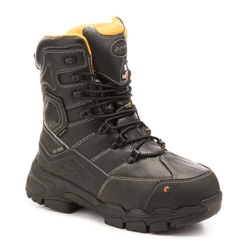 Men's breathable mesh - lined work & safety boots for hot weatherCannonball Men's 8" winter work boots A9076-11