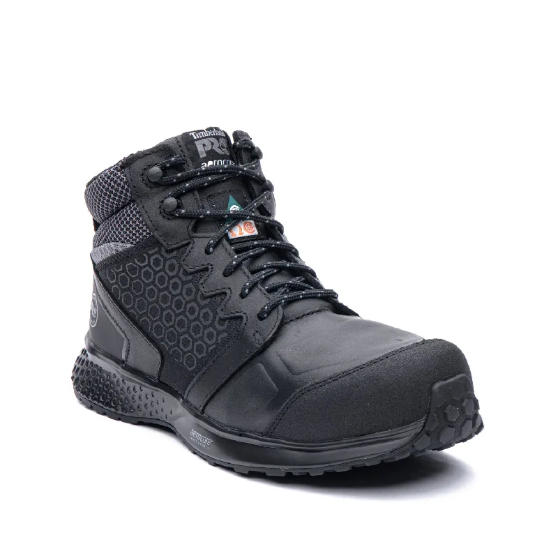 Men's work & safety boots with a chemical - resistant rubber soleReaxion Mid Men's Composite Toe Work Boots A278X