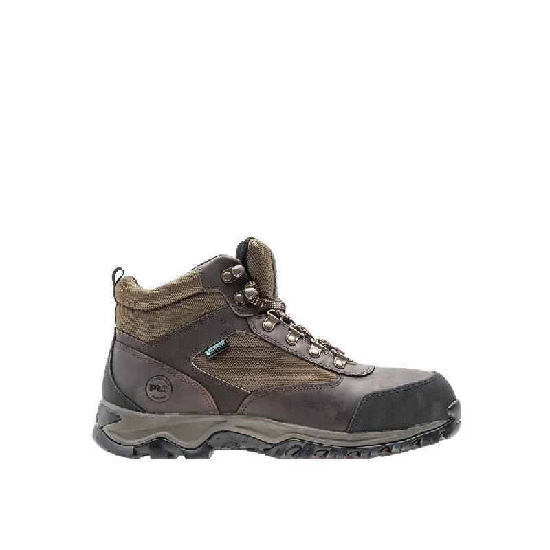 Men's work & safety boots with a chemical - resistant rubber soleKeele Ridge Steel-Toe Waterproof Work Boot Brown