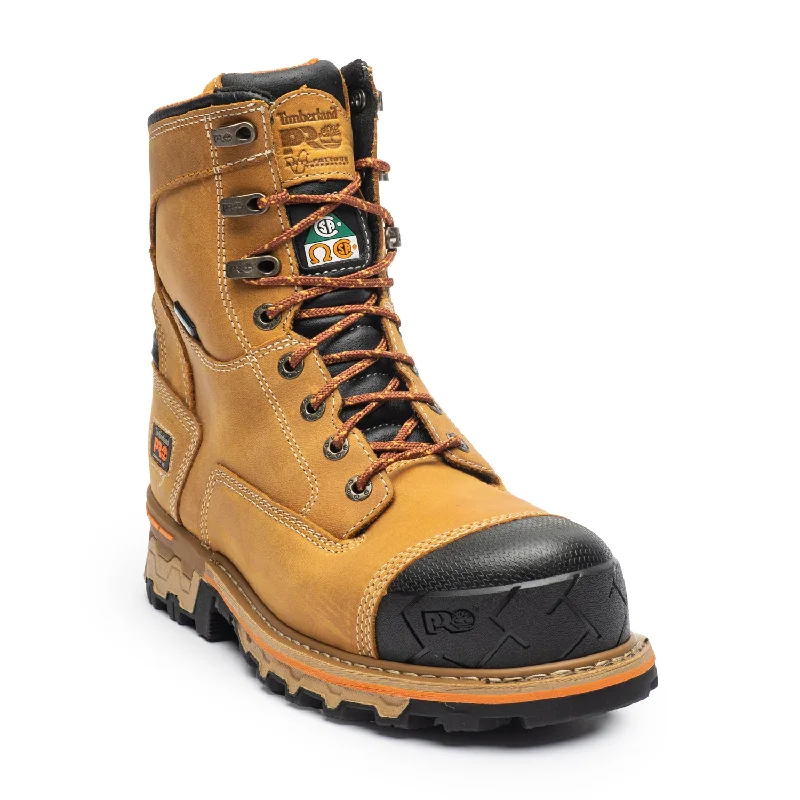 Men's carbon fiber toe work & safety boots for lightweight protectionBoondock Men's 8" Composite Toe Work Boots A21B7