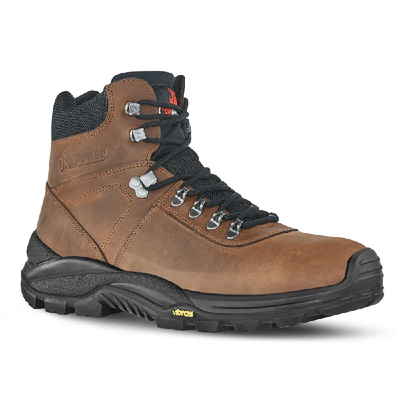 Men's shock - absorbing work & safety boots for long - hours standingU-Power Trail S3 HRO CI HI SRC Water-Repellent Composite Safety Work Boot