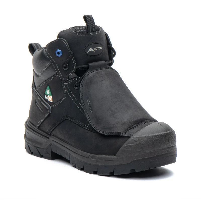 Men's work & safety boots with a removable insole for easy cleaningG3G 6" Composite Toe Metguard Work Boots A9211B-11