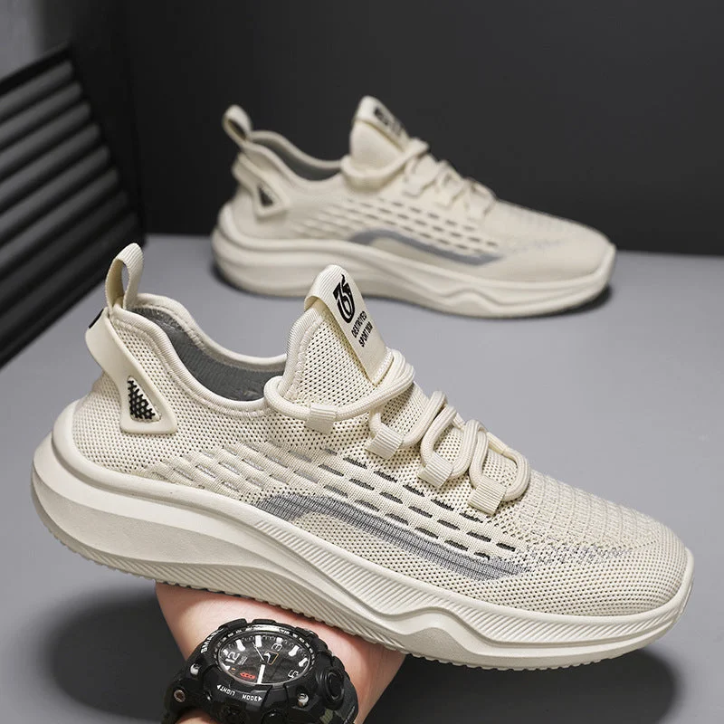 Men's canvas shoes with a water - resistant coating for outdoor use Men's canvas shoes with a smooth canvas material for a refined lookMen Fashion Breathable Mesh Casual Sneakers Men's canvas shoes with a water - resistant coating for outdoor use Men's canvas shoes with a smooth canvas material for a refined lookMen Fashion Breathable Mesh Casual Sneakers