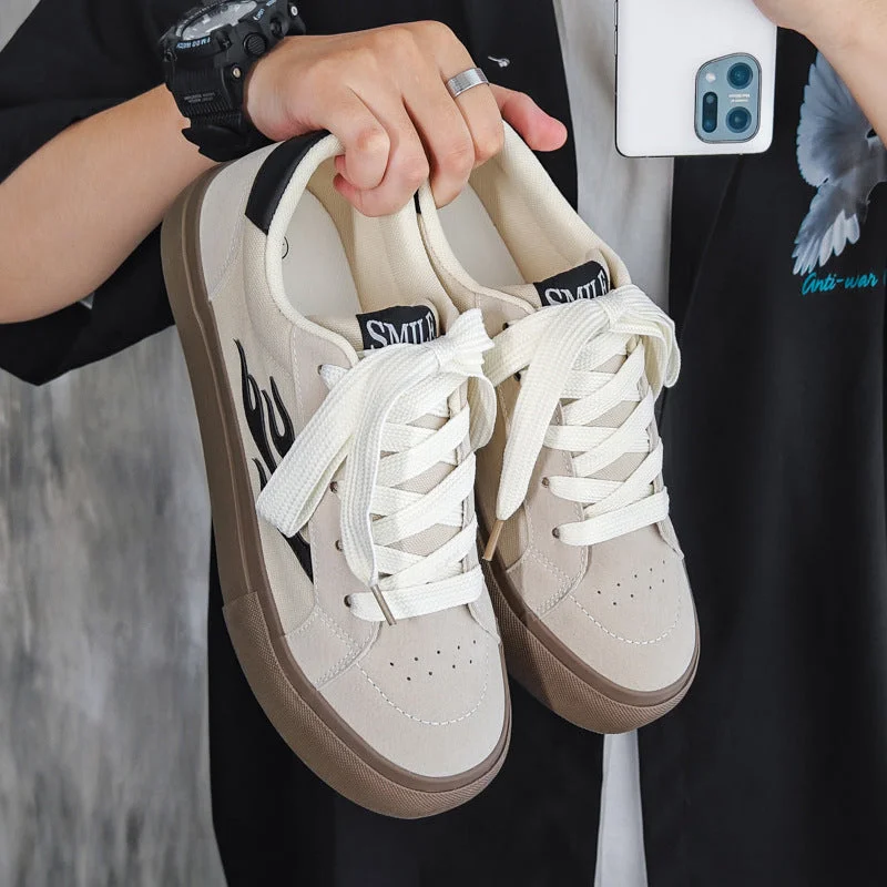 Men's canvas shoes with a water - resistant coating for outdoor use Men's low - top canvas shoes for a sleek and casual lookMen Fashion Breathable Casual Training Canvas Sneakers Men's canvas shoes with a water - resistant coating for outdoor use Men's low - top canvas shoes for a sleek and casual lookMen Fashion Breathable Casual Training Canvas Sneakers