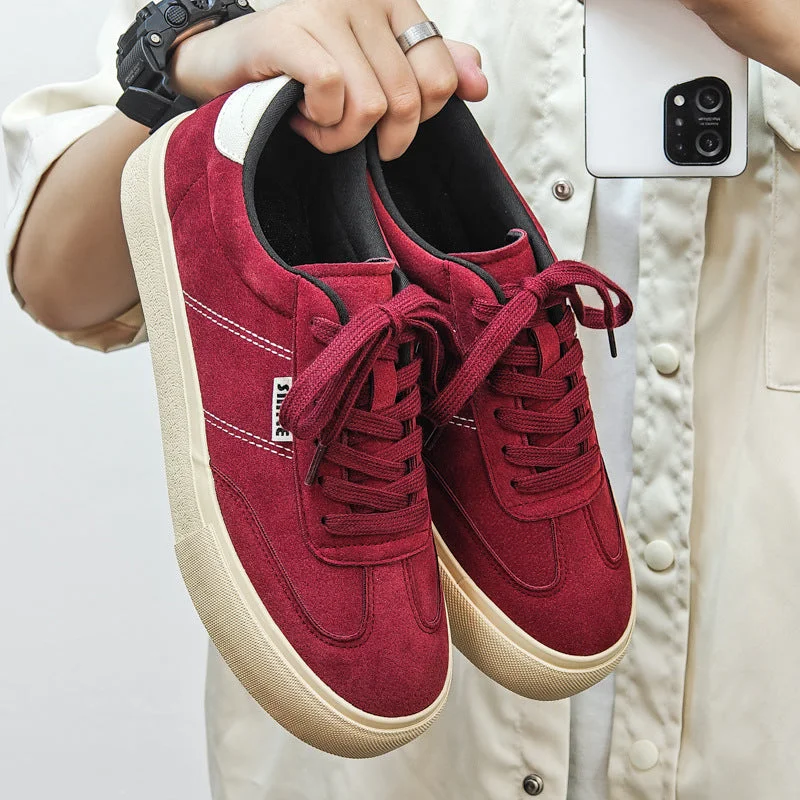 Men's canvas shoes with a wide - width option for those with broader feet Men's canvas shoes with a canvas - and - leather combination for a premium lookMen Stylish Minimalism Flat Casual Training Sneakers Men's canvas shoes with a wide - width option for those with broader feet Men's canvas shoes with a canvas - and - leather combination for a premium lookMen Stylish Minimalism Flat Casual Training Sneakers