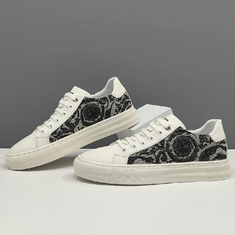 Men's canvas shoes with a soft canvas interior for a cozy feel Men's canvas shoes with a multi - colored pattern for a trendy appearanceMen Fashion Soft Flat Casual Canvas Shoes Men's canvas shoes with a soft canvas interior for a cozy feel Men's canvas shoes with a multi - colored pattern for a trendy appearanceMen Fashion Soft Flat Casual Canvas Shoes