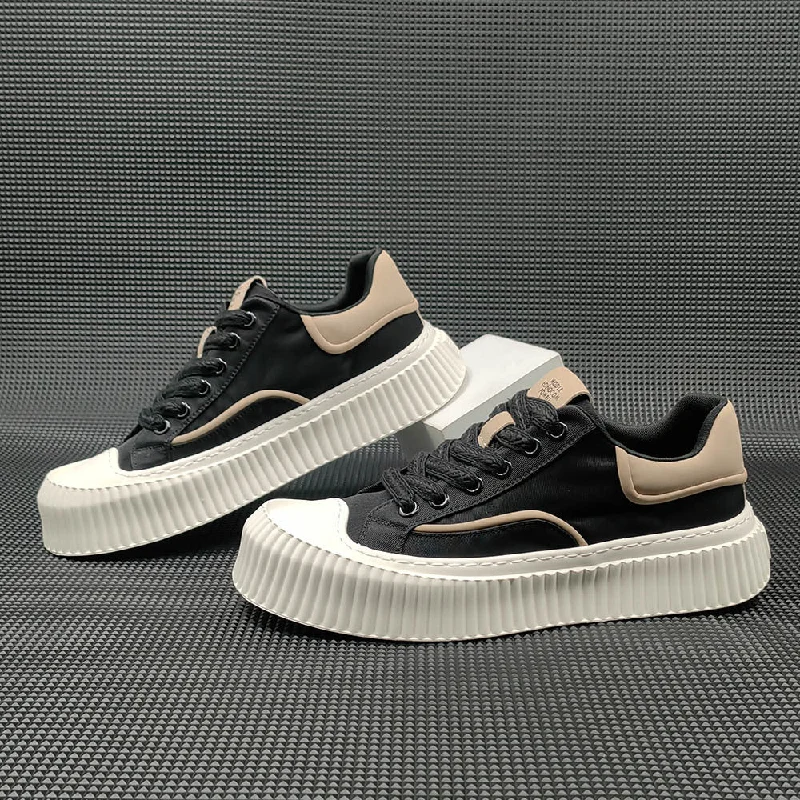 Men's canvas shoes with a rough - textured canvas for a rugged appearance Men's canvas shoes with a quilted canvas pattern for a unique lookMen Fashion Breathable Canvas Flat Casual Sneakers Men's canvas shoes with a rough - textured canvas for a rugged appearance Men's canvas shoes with a quilted canvas pattern for a unique lookMen Fashion Breathable Canvas Flat Casual Sneakers