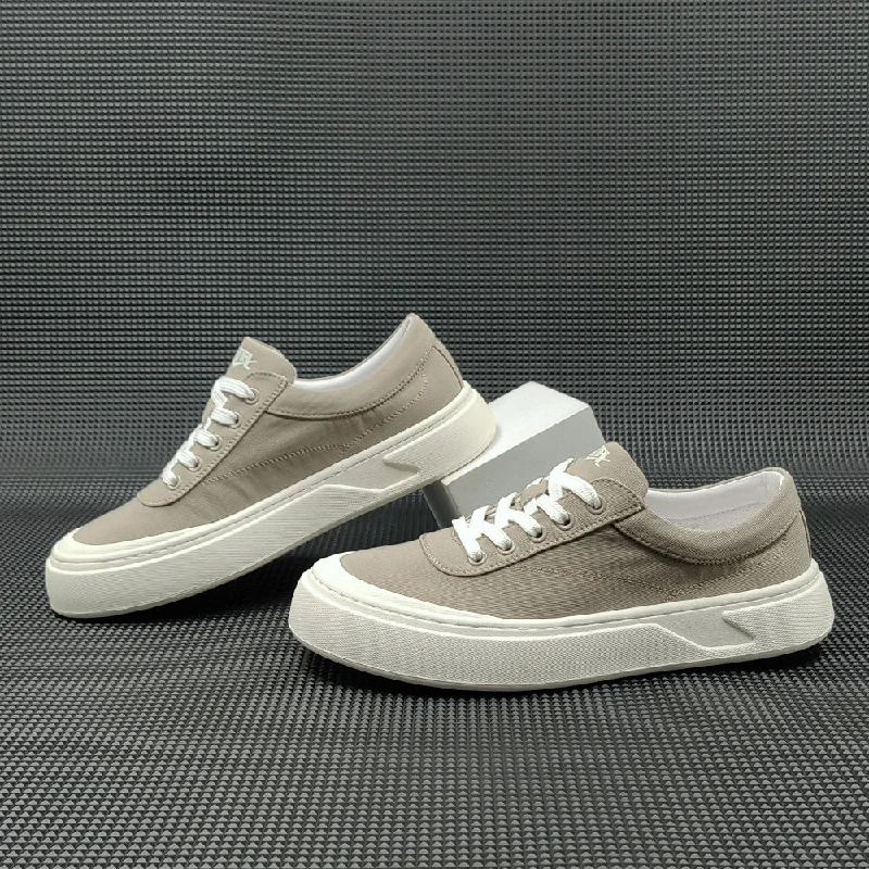 Men's canvas shoes with a glow - in - the - dark element for a fun feature Men's canvas shoes with a suede - like finish for a luxurious feelMen Fashion Breathable Canvas Flat Casual Shoes Men's canvas shoes with a glow - in - the - dark element for a fun feature Men's canvas shoes with a suede - like finish for a luxurious feelMen Fashion Breathable Canvas Flat Casual Shoes