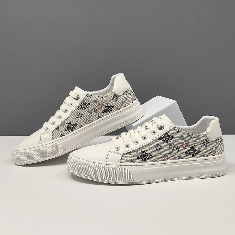 Men's canvas shoes with a glow - in - the - dark element for a fun feature Men's canvas shoes with a suede - like finish for a luxurious feelMen Fashion Breathable Canvas Flat Casual Shoes Men's canvas shoes with a glow - in - the - dark element for a fun feature Men's canvas shoes with a suede - like finish for a luxurious feelMen Fashion Breathable Canvas Flat Casual Shoes