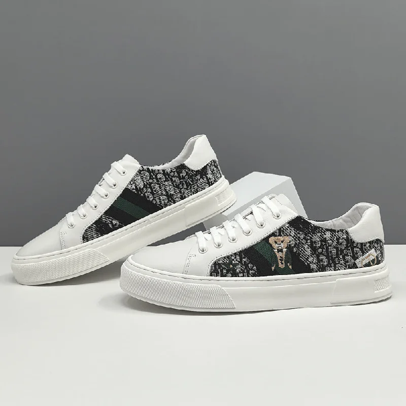 Men's canvas shoes with a shock - absorbing midsole for walking comfort Men's canvas shoes with a heel counter for added stabilityMen Fashion Canvas Flat Casual Shoes Men's canvas shoes with a shock - absorbing midsole for walking comfort Men's canvas shoes with a heel counter for added stabilityMen Fashion Canvas Flat Casual Shoes