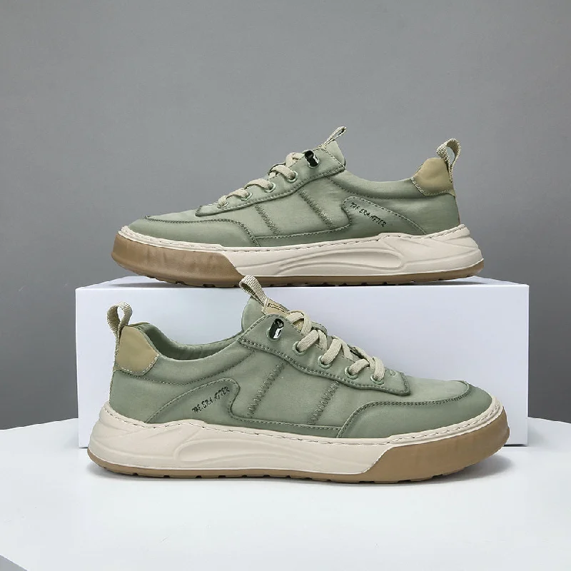 Men's canvas shoes with a pointed toe for a more formal look Men's canvas shoes with a water - resistant coating for outdoor useMen Casual Fashion Flat Canvas Shoes Men's canvas shoes with a pointed toe for a more formal look Men's canvas shoes with a water - resistant coating for outdoor useMen Casual Fashion Flat Canvas Shoes