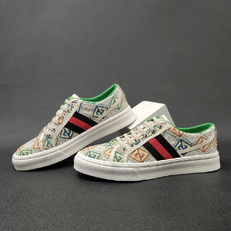 Men's canvas shoes with a water - resistant coating for outdoor use Men's low - top canvas shoes for a sleek and casual lookMen Stylish Canvas Flat Casual Shoes Men's canvas shoes with a water - resistant coating for outdoor use Men's low - top canvas shoes for a sleek and casual lookMen Stylish Canvas Flat Casual Shoes