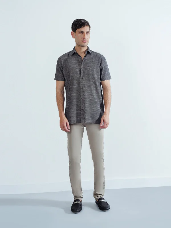 Men's sandals in a neutral color like black or brown Men's sandals in a neutral color like black or brown "KAVEH" Comfort Slim Fit Casual Shirt Men's sandals in a neutral color like black or brown Men's sandals in a neutral color like black or brown "KAVEH" Comfort Slim Fit Casual Shirt