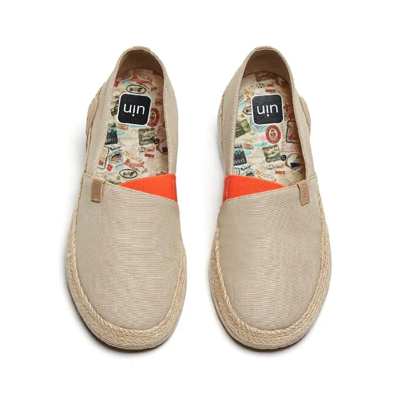 Men's canvas shoes with a lightweight construction for all - day wear Marbella Khaki Men Men's canvas shoes with a lightweight construction for all - day wear Marbella Khaki Men
