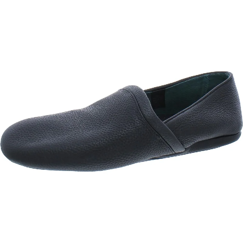 Men's slippers with a breathable fabric upper Aristocrats Mens Leather Textured Slip-On Slippers Men's slippers with a breathable fabric upper Aristocrats Mens Leather Textured Slip-On Slippers