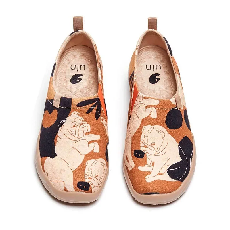 Men's canvas shoes with a soft canvas interior for a cozy feel Shar Pei