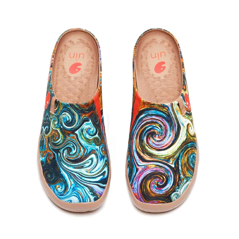 Men's canvas shoes with a shiny canvas finish for a more eye - catching appearance Starry Night Malaga Slipper Men Men's canvas shoes with a shiny canvas finish for a more eye - catching appearance Starry Night Malaga Slipper Men