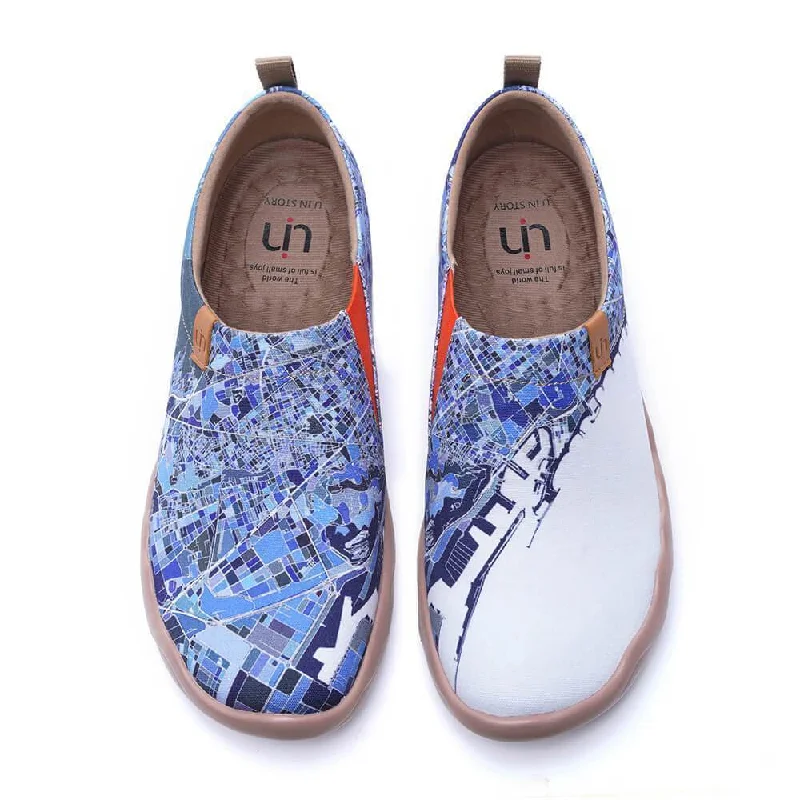 Men's canvas shoes with a buckle - strap detail for a stylish touch BARCELONA