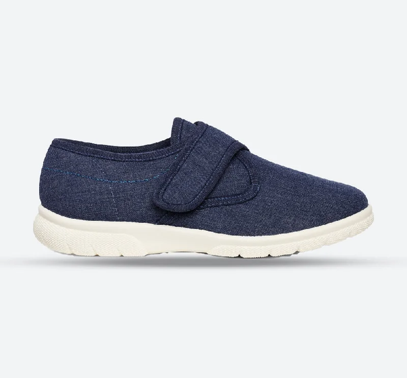 Men's canvas shoes with a perforated design for better ventilation Mens Wide Fit DB Cannock Canvas Men's canvas shoes with a perforated design for better ventilation Mens Wide Fit DB Cannock Canvas