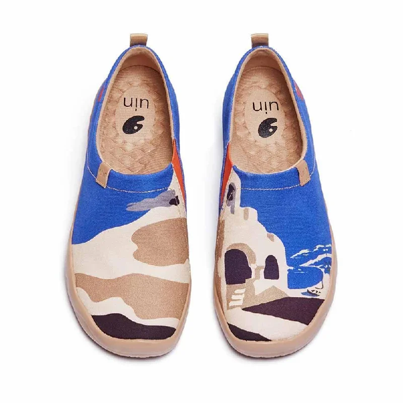 Men's canvas shoes with a removable insole for easy cleaning Blue City