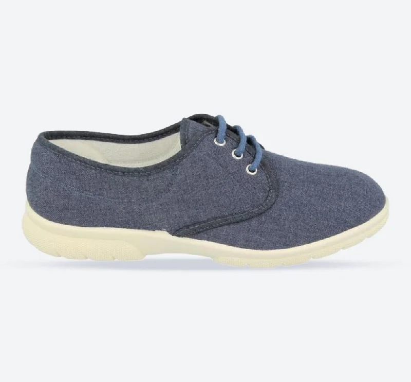 Men's canvas shoes with a shock - absorbing midsole for walking comfort Mens Extra Wide Fit DB Troon Canvas Men's canvas shoes with a shock - absorbing midsole for walking comfort Mens Extra Wide Fit DB Troon Canvas