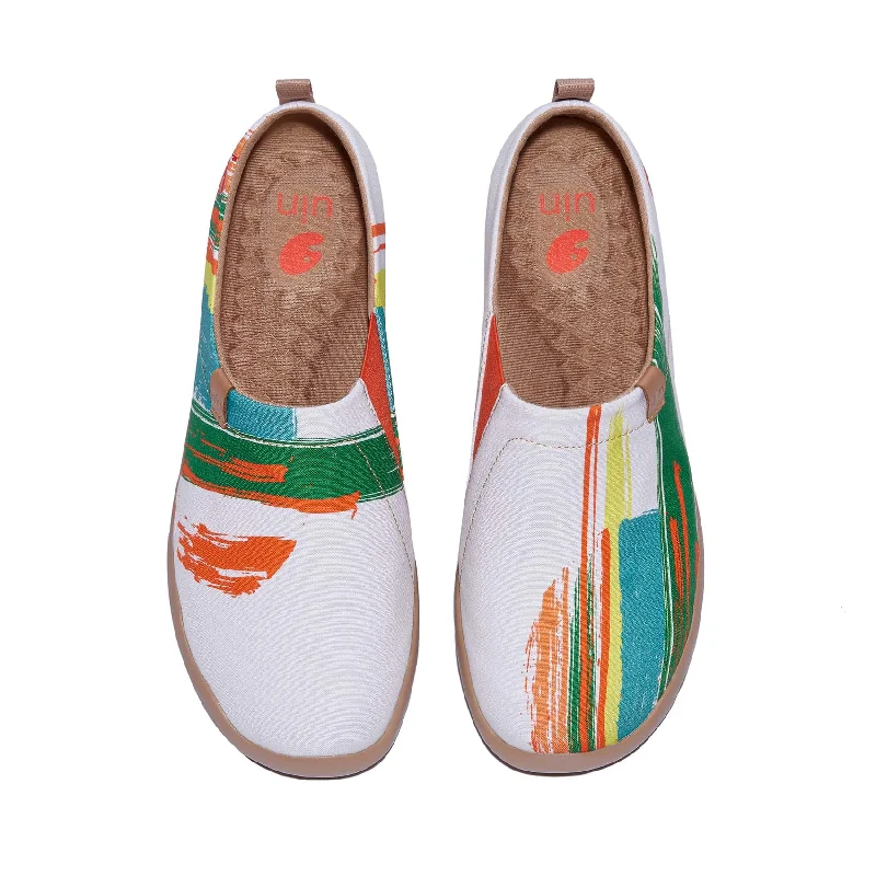 Men's canvas shoes with a heel counter for added stability Crimson Sunset Toledo I Men Men's canvas shoes with a heel counter for added stability Crimson Sunset Toledo I Men