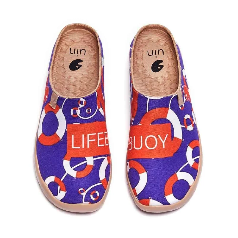 Men's canvas shoes with a neon - colored accent for a trendy touch Lifebuoy Slipper