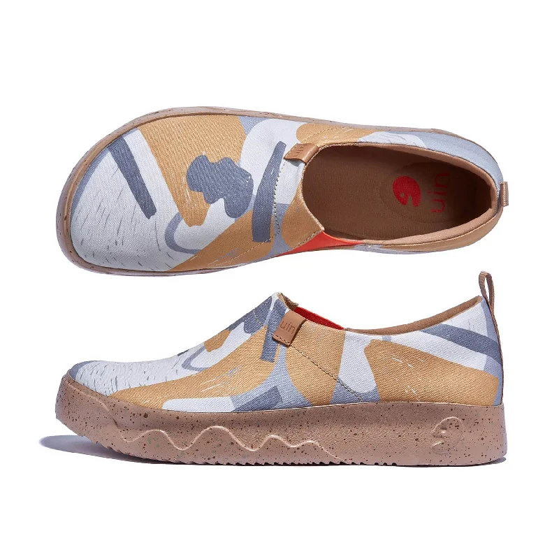 Men's slip - on canvas shoes for easy on - and - off convenience Towns in the Desert Toledo IX Men Men's slip - on canvas shoes for easy on - and - off convenience Towns in the Desert Toledo IX Men