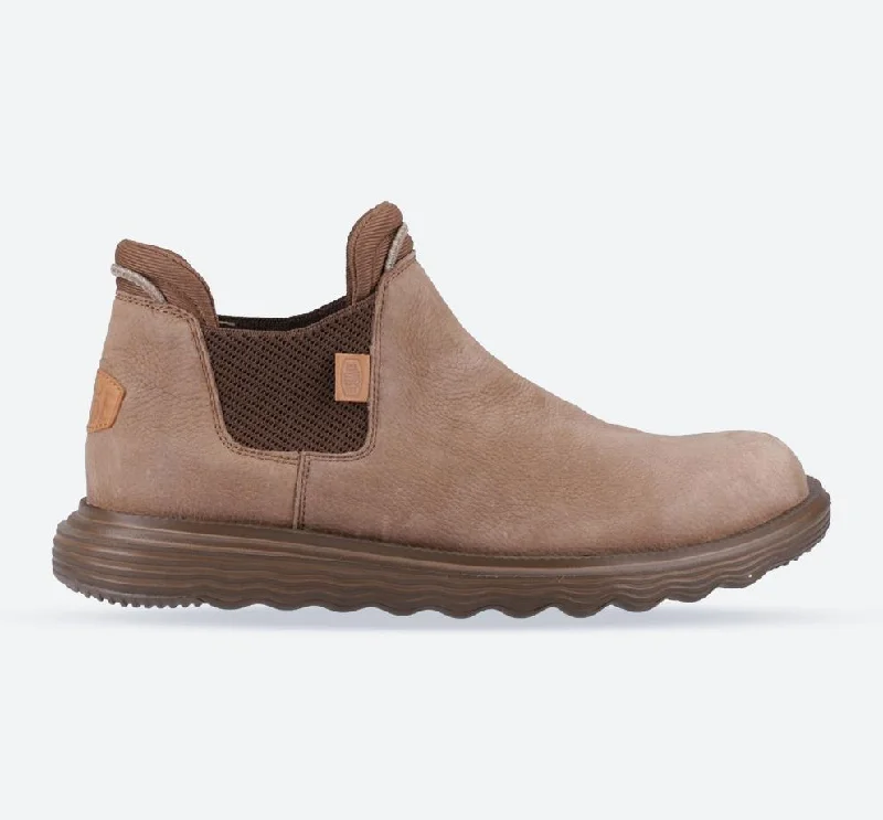 Men's canvas shoes with a canvas - and - leather combination for a premium look Men's Heydude 40187 Branson Classic Slip On Boots Men's canvas shoes with a canvas - and - leather combination for a premium look Men's Heydude 40187 Branson Classic Slip On Boots