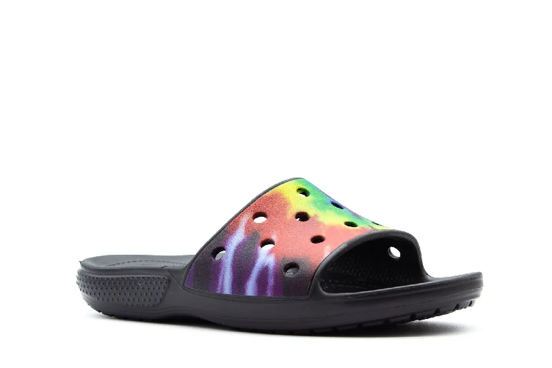 Men's sandals with a decorative buckle or charm Men's sandals with a decorative buckle or charm CROCS Classic Tie-Dye Graphic Slide Men's sandals with a decorative buckle or charm Men's sandals with a decorative buckle or charm CROCS Classic Tie-Dye Graphic Slide