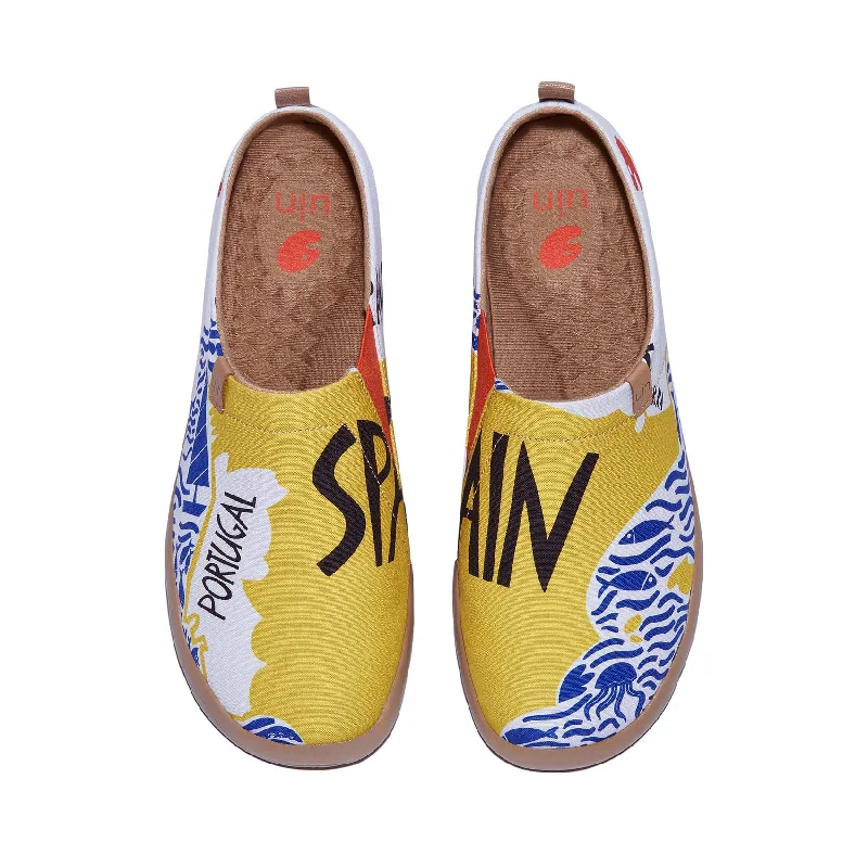 Men's canvas shoes with a breathable mesh lining for comfort Travel Around Iberia Toledo I Men Men's canvas shoes with a breathable mesh lining for comfort Travel Around Iberia Toledo I Men