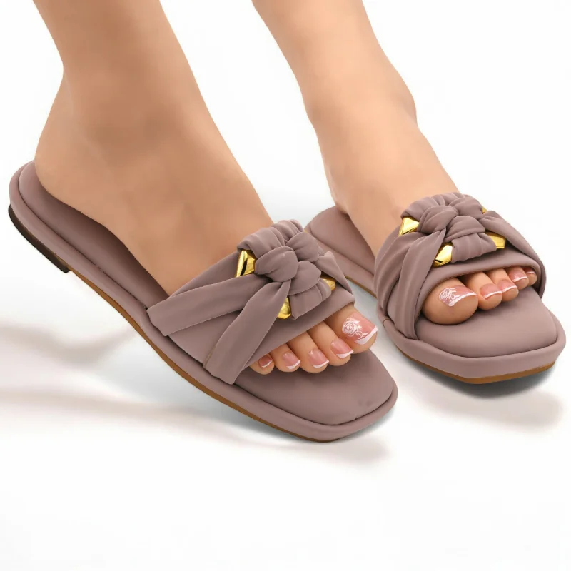 Men's slippers with a breathable fabric upper M0557 comfy slipper