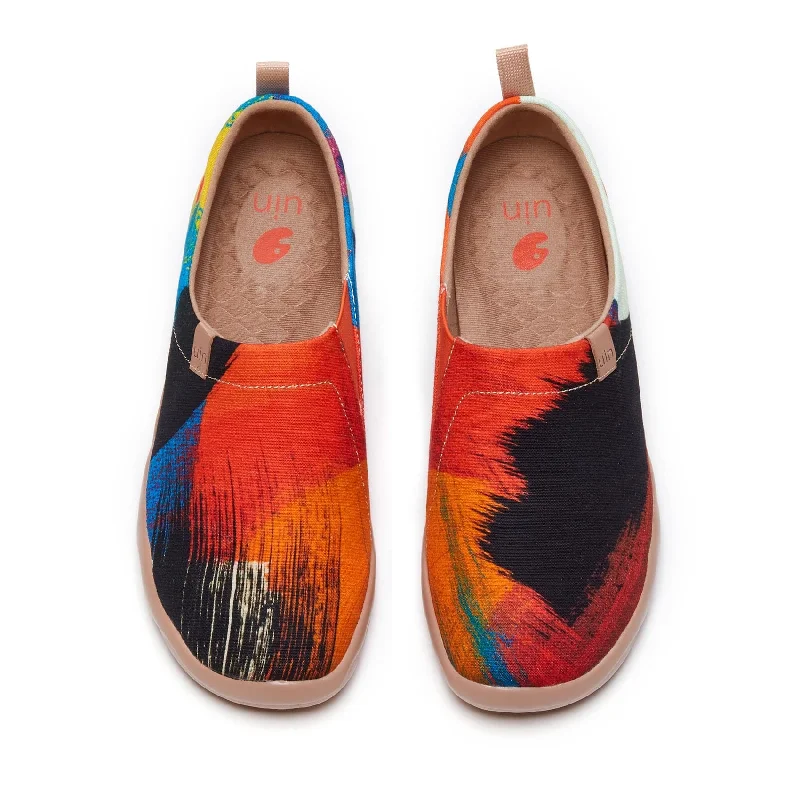 Men's canvas shoes with a heel counter for added stability Brutalism Toledo I Men