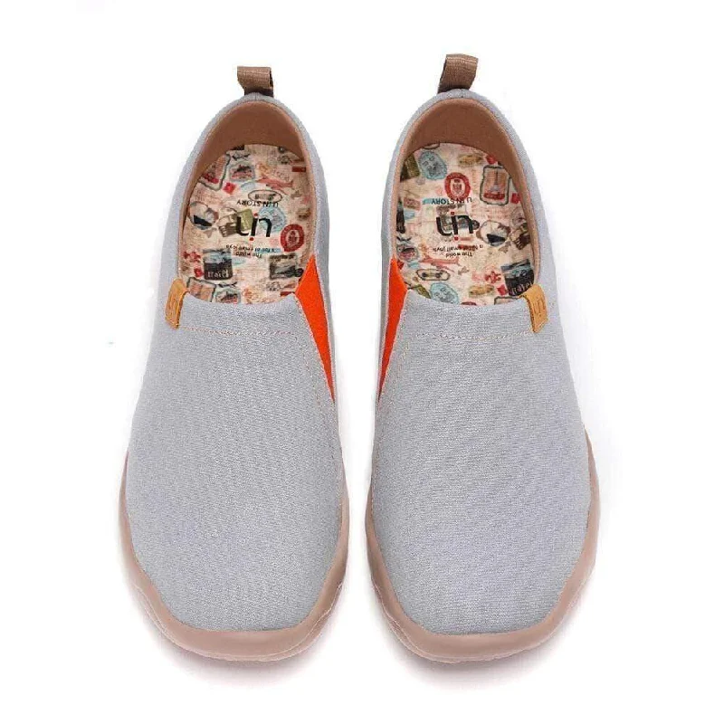 Men's canvas shoes in khaki color for a versatile look Toledo Grey