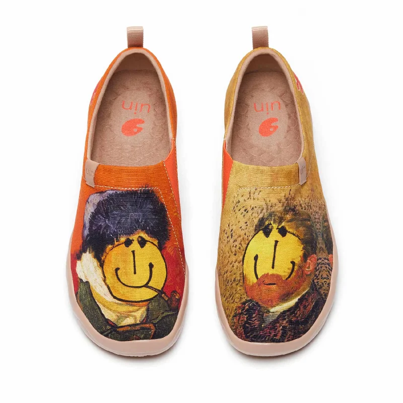 Men's canvas shoes with a heel counter for added stability Vincent Toledo I Men
