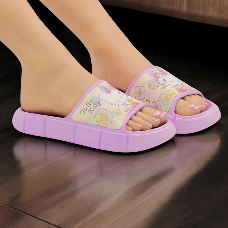 Men's slippers with a rubber sole for outdoor use Gatito kitti comfy