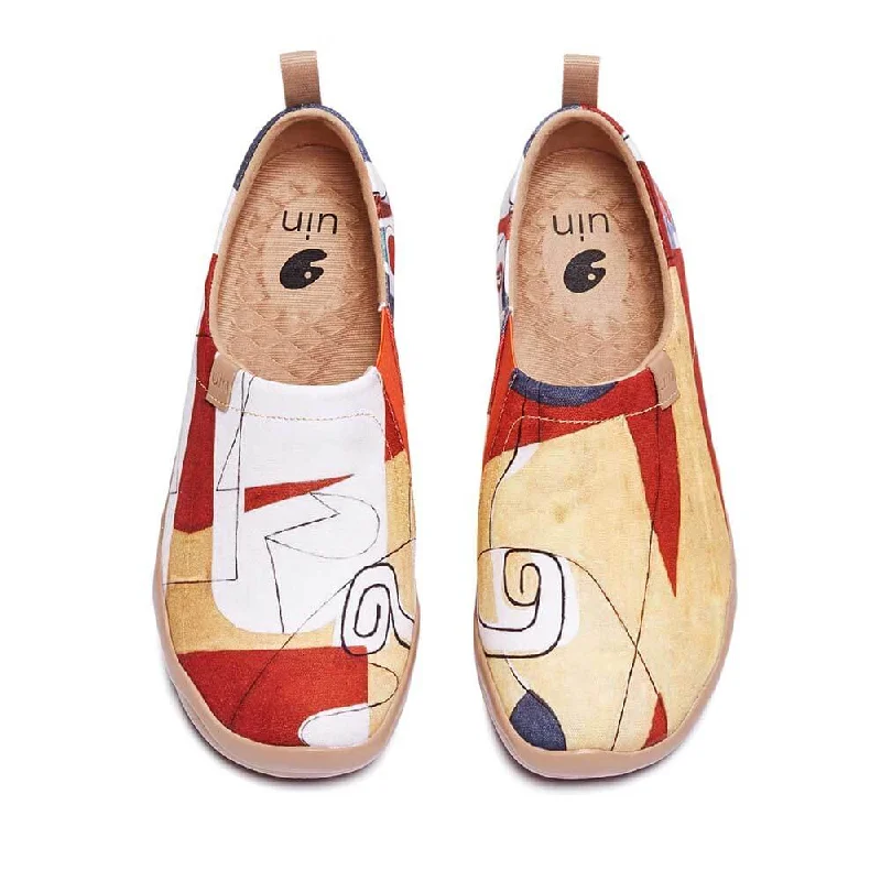 Men's canvas shoes with a canvas - and - leather combination for a premium look Puzzle Men's canvas shoes with a canvas - and - leather combination for a premium look Puzzle