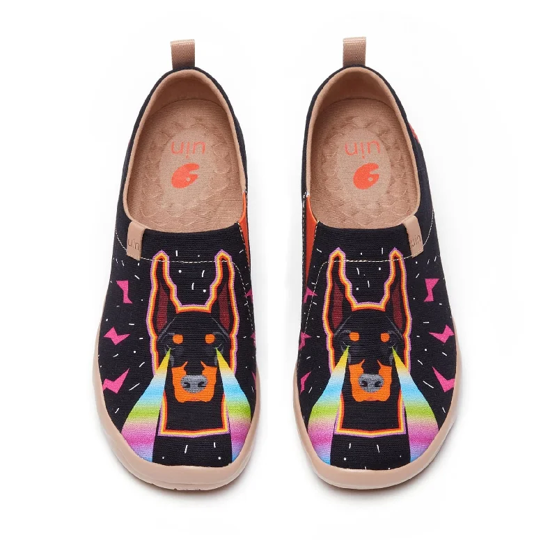 Men's canvas shoes with a multi - colored pattern for a trendy appearance Look At Me Toledo I Men