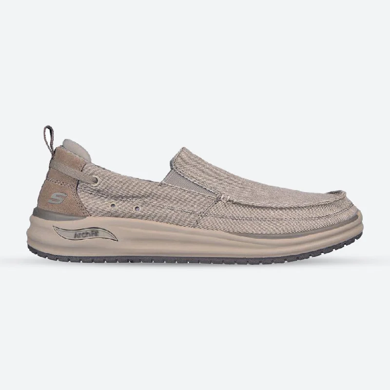 Men's navy blue canvas shoes suitable for formal occasions Men's Wide Fit Skechers Melo - Port Bow 204605 Arch Fit Trainers Men's navy blue canvas shoes suitable for formal occasions Men's Wide Fit Skechers Melo - Port Bow 204605 Arch Fit Trainers