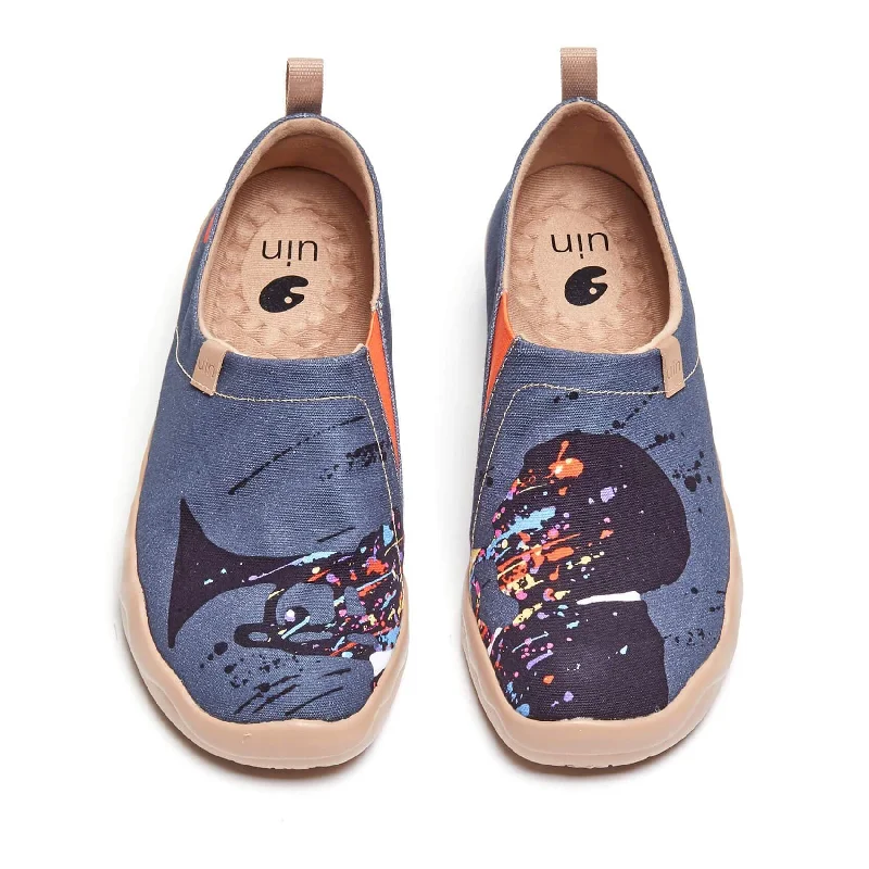 Men's canvas shoes with a water - resistant coating for outdoor use Jazz Passion