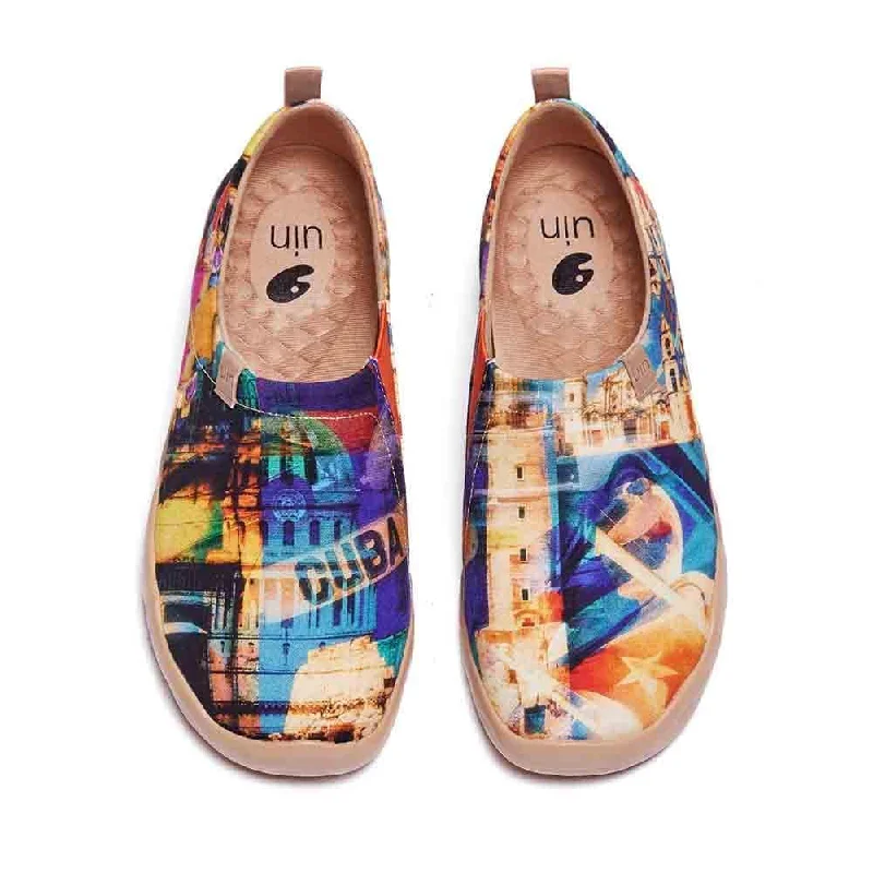 Men's canvas shoes with a wide - width option for those with broader feet A Glimpse of Cuba Men's canvas shoes with a wide - width option for those with broader feet A Glimpse of Cuba