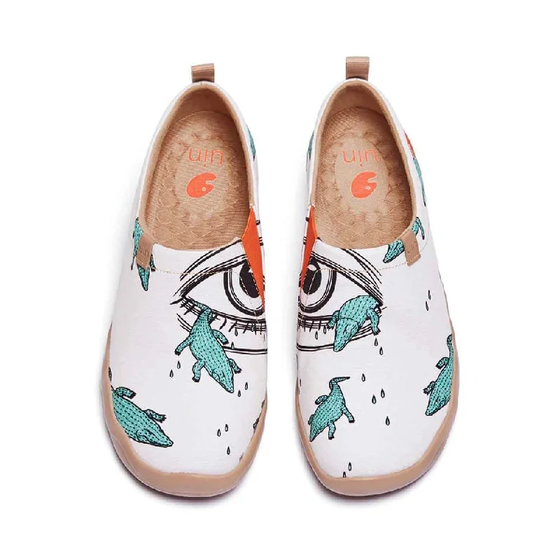 Men's canvas shoes with a suede - like finish for a luxurious feel Crocodile Men