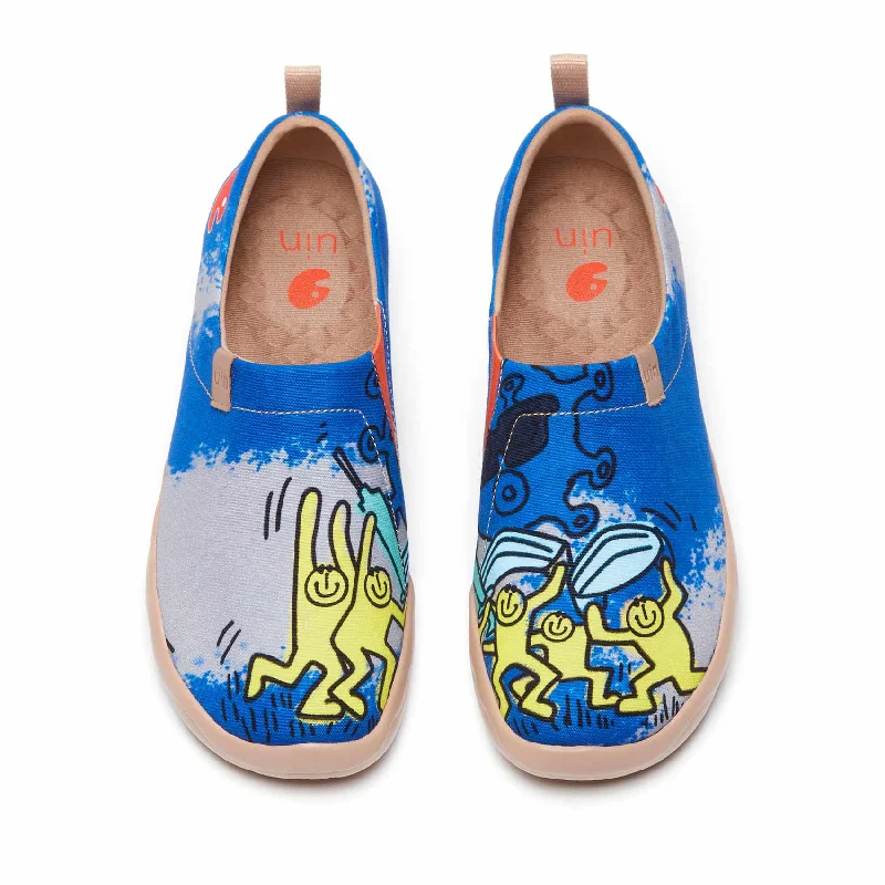 Men's canvas shoes in khaki color for a versatile look Fearless Toledo I Men