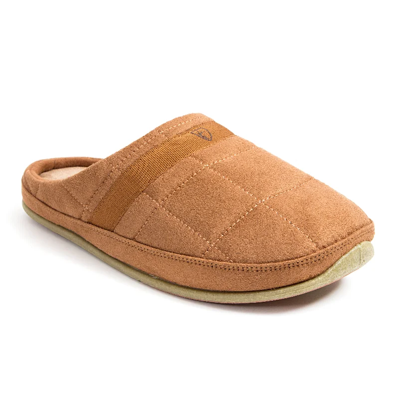 Men's slippers with a padded footbed for all - day comfort Glacial Unisex in Chestnut Men's slippers with a padded footbed for all - day comfort Glacial Unisex in Chestnut