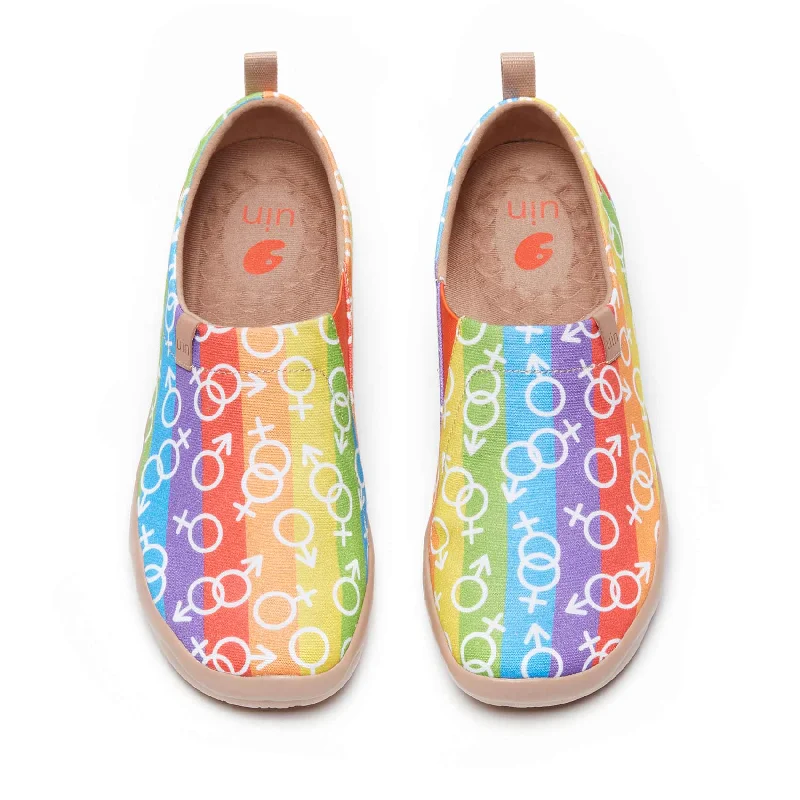 Men's canvas shoes with a branded logo on the side for brand recognition Love is Love Toledo I Men Men's canvas shoes with a branded logo on the side for brand recognition Love is Love Toledo I Men