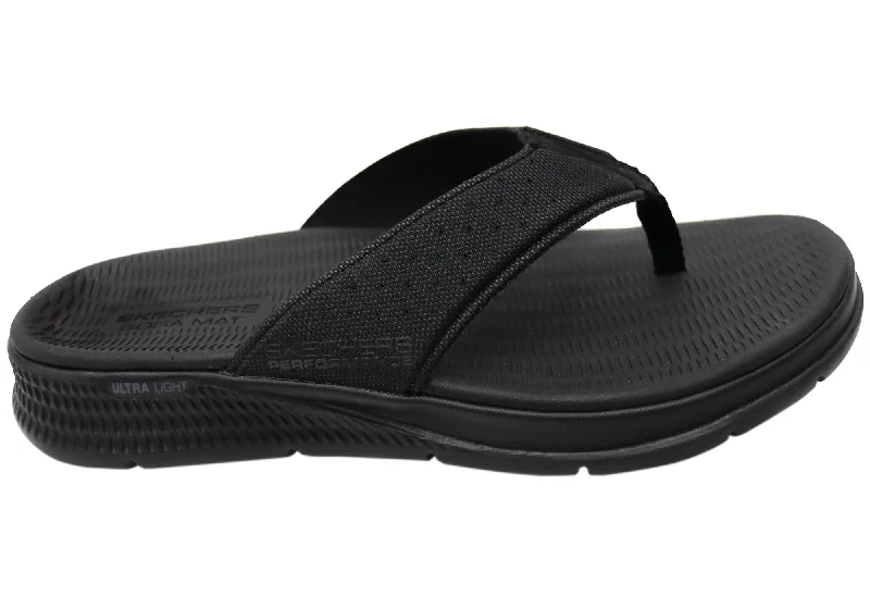 Men's sandals with a perforated leather upper for ventilation Men's sandals with a perforated leather upper for ventilation Skechers Mens GO Consistent Penthouse Comfortable Thongs Sandals Men's sandals with a perforated leather upper for ventilation Men's sandals with a perforated leather upper for ventilation Skechers Mens GO Consistent Penthouse Comfortable Thongs Sandals