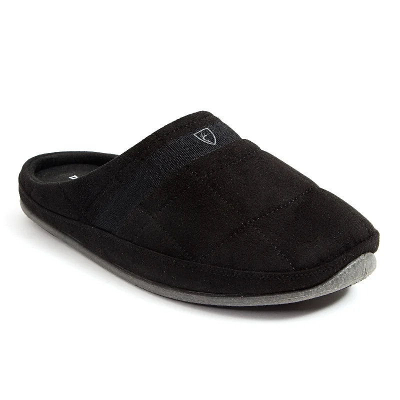 Men's slippers with a breathable fabric upper Glacial Unisex in Black