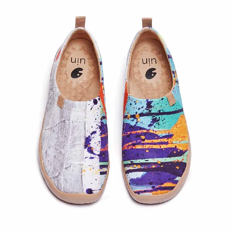 Men's canvas shoes with a water - resistant coating for outdoor use Splatter